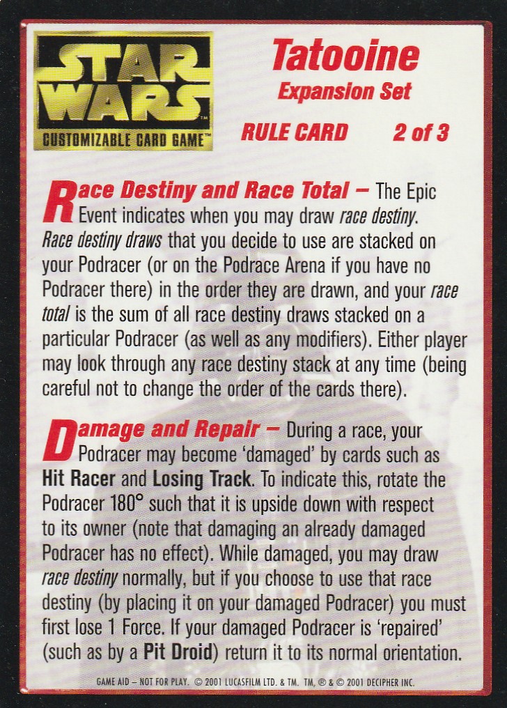 Rule Card 2  [Dark]