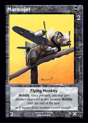 Marmojet, Flying Monkey