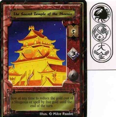 The Sacred Temple of the Phoenix (Green Back)