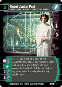 Rebel Control Post