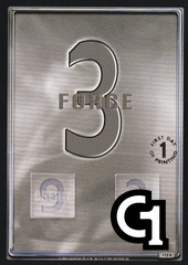 Force 3 Black - 1st Day Stamped