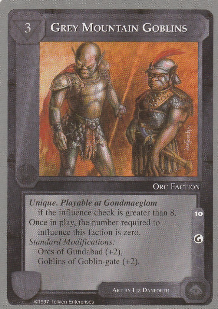 Grey Mountain Goblins [Reprint] - LE073