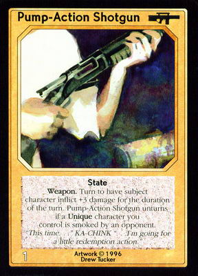 Pump-Action Shotgun