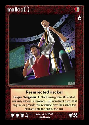 malloc(), Resurrected Hacker