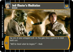 Jedi Master's Meditation