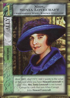 Mrs. Sonia Lovecraft