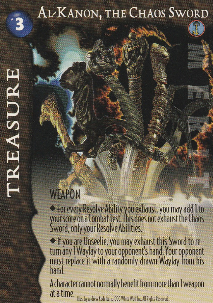 Al-Kanon, the Chaos Sword
