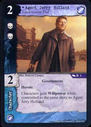 Agent Jerry Holland, Undercover Fed