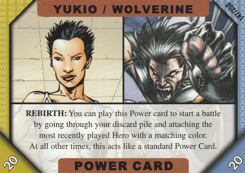 Yukio / Wolverine (Special: Rebirth) 147/250