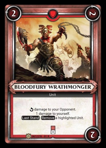 Bloodfury Wrathmonger