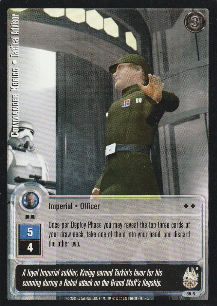 Commander Kreigg - Tactical Advisor (R)
