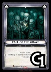 Call of the Grave - Foil