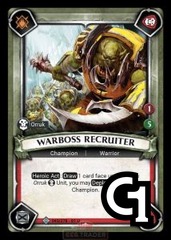 Warboss Recruiter - Foil