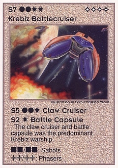 Krebiz Battlecruiser (Claw/Battle)