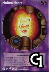 Molten Heart, Triumvirate Edge