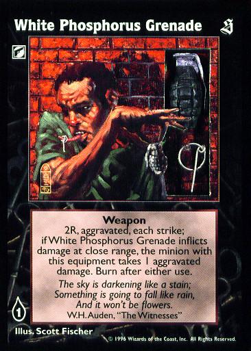 White Phosphorus Grenade