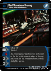 Red Squadron X-wing - Foil