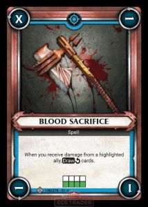 Blood Sacrifice - Foil