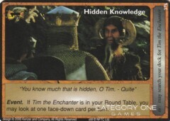 Hidden Knowledge