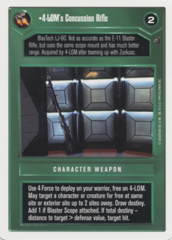 4-LOM's Concussion Rifle [White Border]