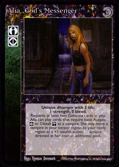 Alia, Gods Messenger