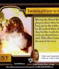 Immolation-O-Gram (Foil)