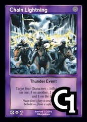 Chain Lightning, Thunder Event