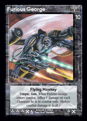 Furious George, Flying Monkey