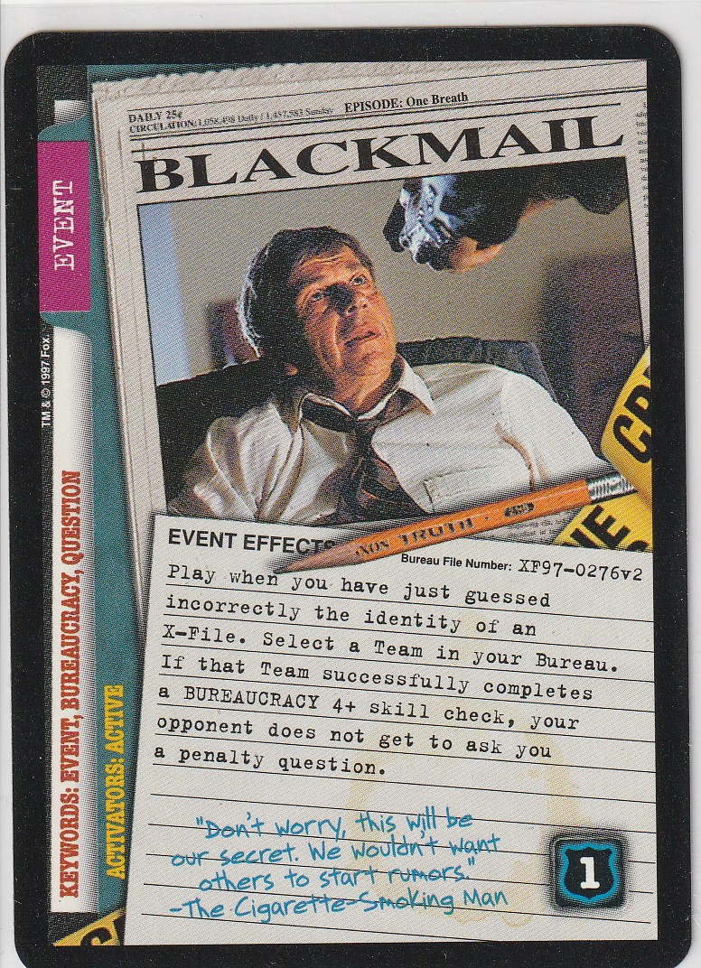 Blackmail