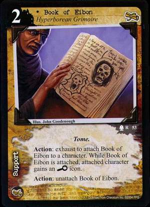 Book of Eibon, Hyperborean Grimoire