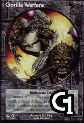 Gorilla Warfare, Triumvirate Edge