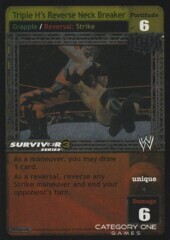 Triple H's Reverse Neck Breaker (SS3)