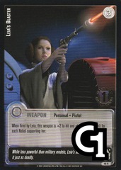 Leia's Blaster (R) - 1st Day Stamped