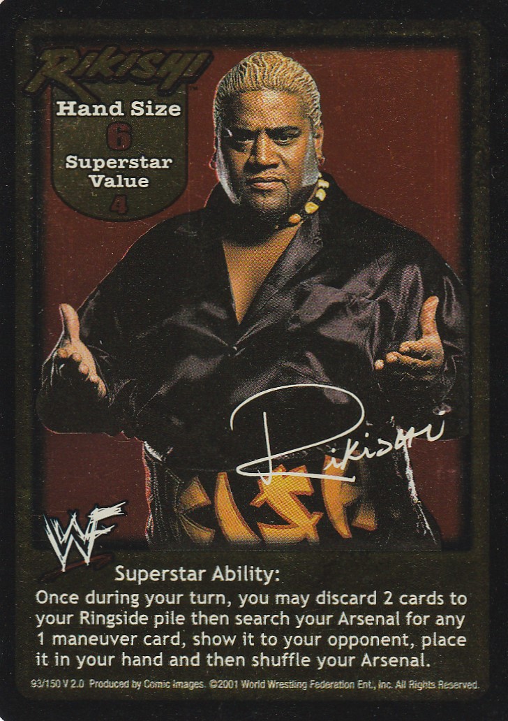 Rikishi Superstar Card