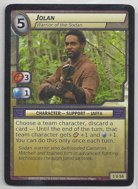 Jolan, Warrior of the Sodan