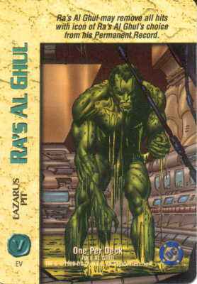 Ras Al Ghul Lazarus Pit (OPD)
