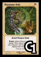 Buzzsaw Arm, Brutal Weapon State