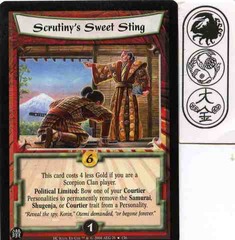 Scrutiny's Sweet Sting