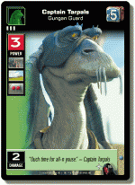 Captain Tarpals, Gungan Guard