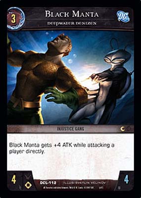 Black Manta, Deepwater Denizen - Foil