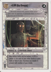 K-3PO (Kay-Threepio) [White Border]