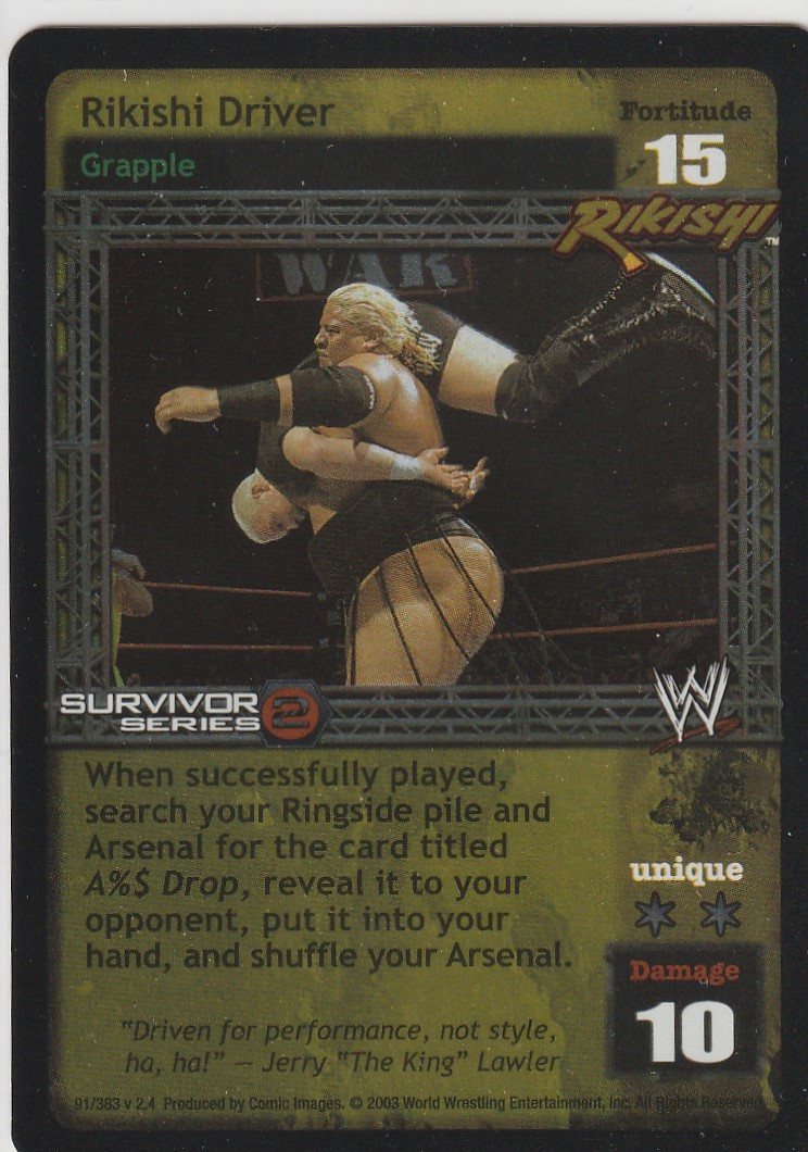Rikishi Driver (SS2)