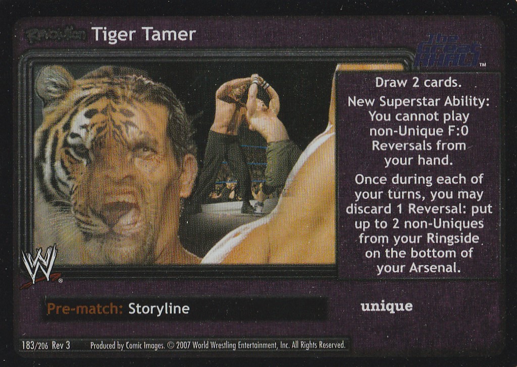 Revolution Tiger Tamer