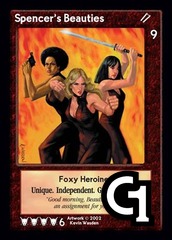 Spencer's Beauties, Foxy Heroines