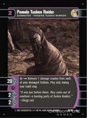 Female Tusken Raider - Foil