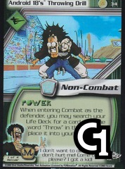 Android 18's Throwing Drill Unlimited Foil - 34