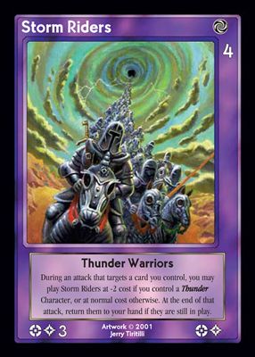 Storm Riders, Thunder Warriors