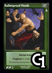 Bulletproof Monk, Martial Artist