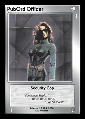 PubOrd Officer, Security Cop