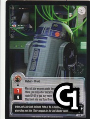 R2-D2 - Worthy Adversary (R) - Silver Stamped